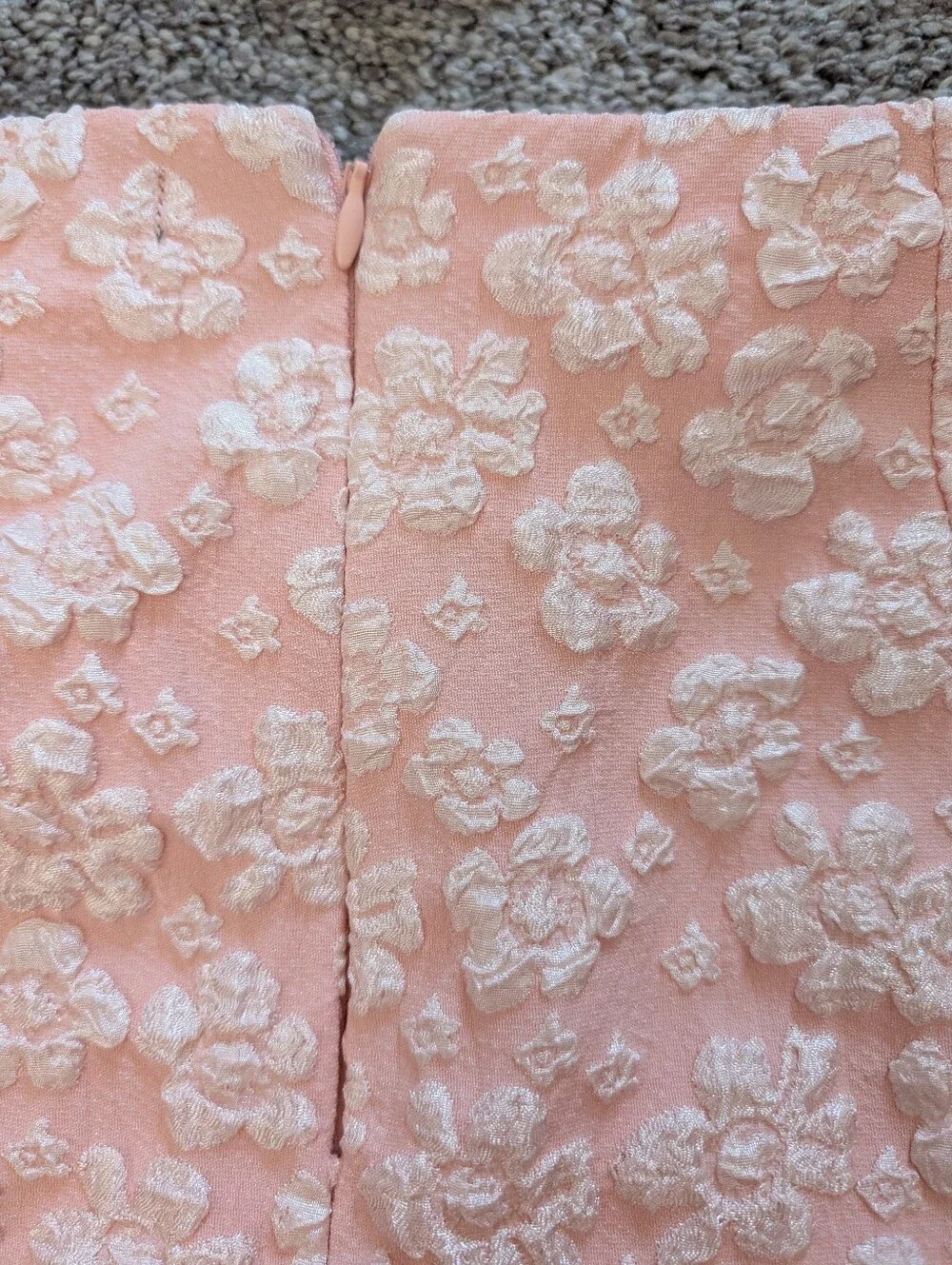 Pink Floral Corset Crop Top & Skirt Set